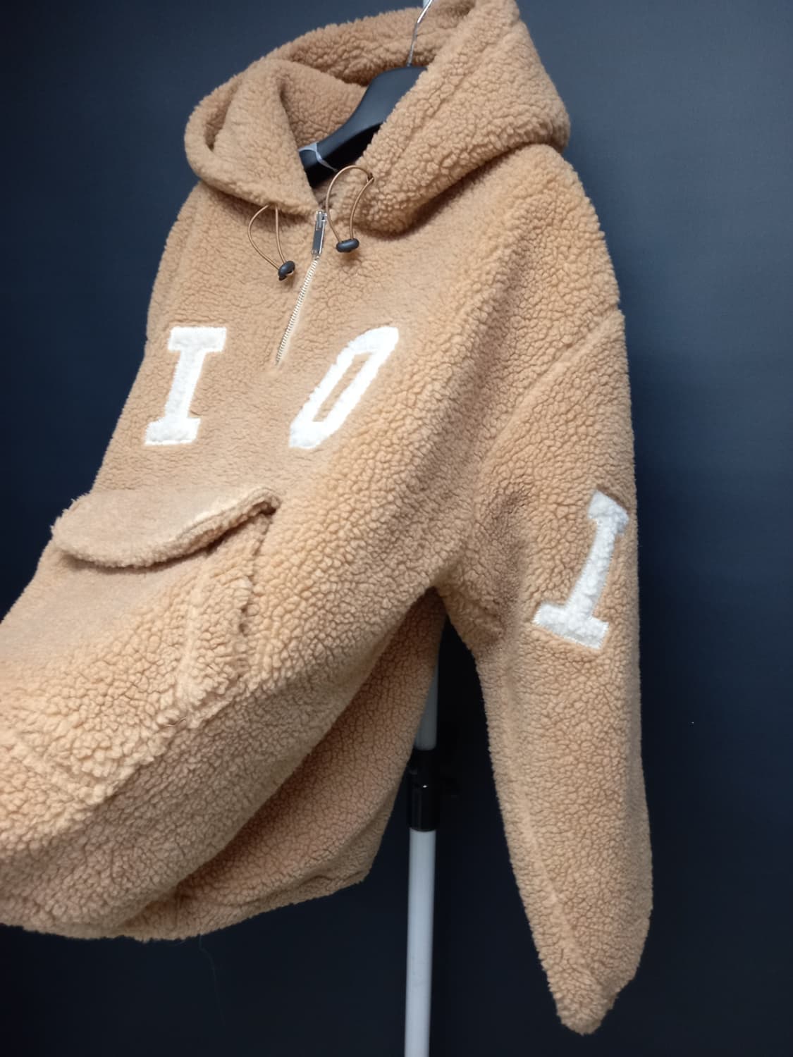 새 5252 BY OIOI 오아이오아이 후리스 비숑 후드점퍼 F 상품이미지6