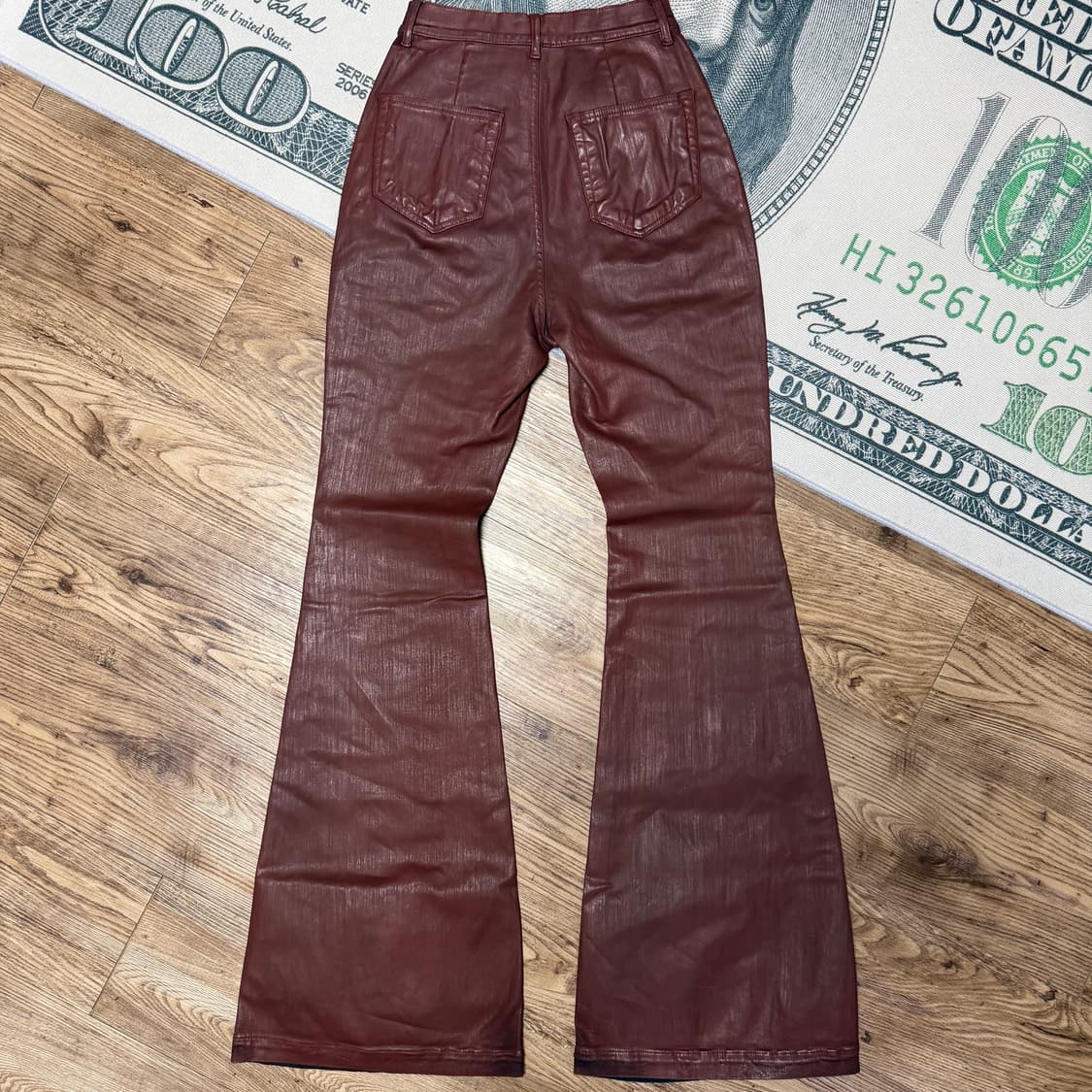 (새상품, 28) 릭오웬스 볼란부츠컷 sdsw 왁스 데님 상품이미지2