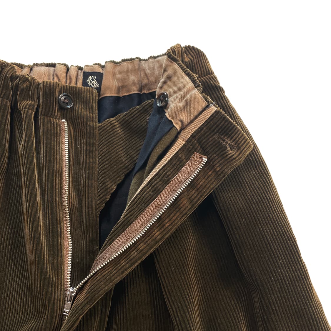 캡틴선샤인 코듀로이 이지팬츠 다크브라운 30size 상품이미지3