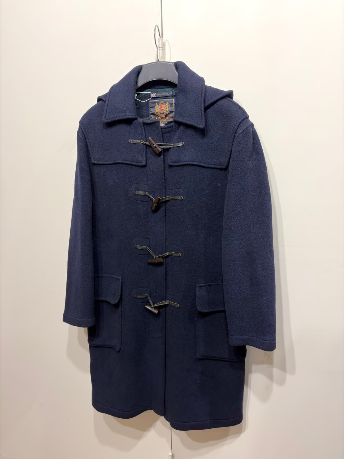 글로버올 울 더플 코트 상품이미지2