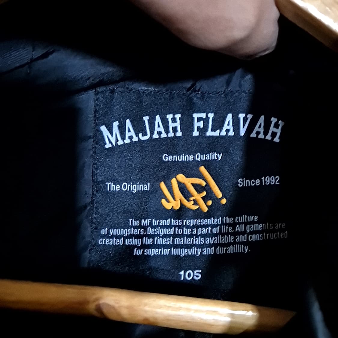 Majah Flavah 마작플라바 사틴 필드 자켓 상품이미지4