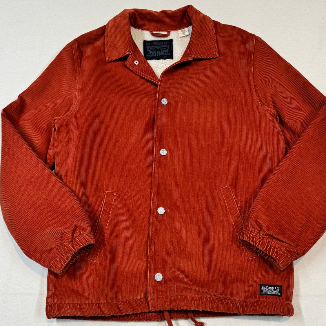 S) 리바이스 코듀로이 코치 자켓 양털안감 상품이미지2