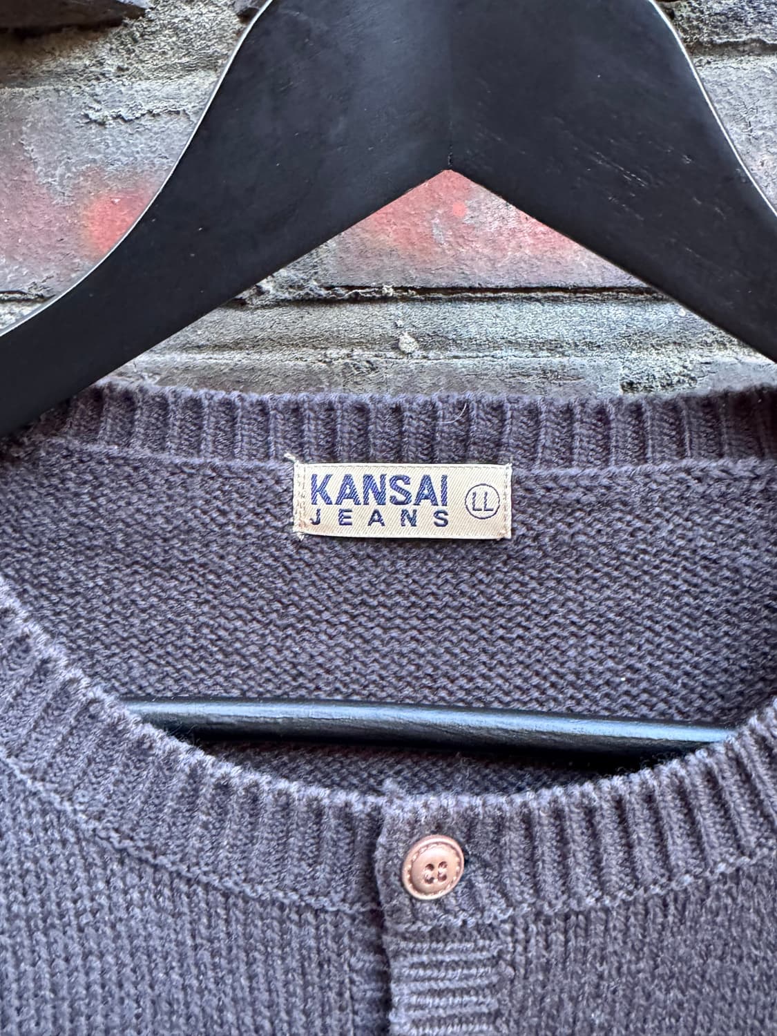 간사이 야마모토 진스 헨리넥 노르딕 니트  상품이미지3