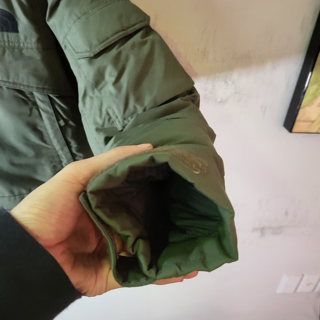 노스페이스 구스 다운 점퍼 (M) 상품이미지5