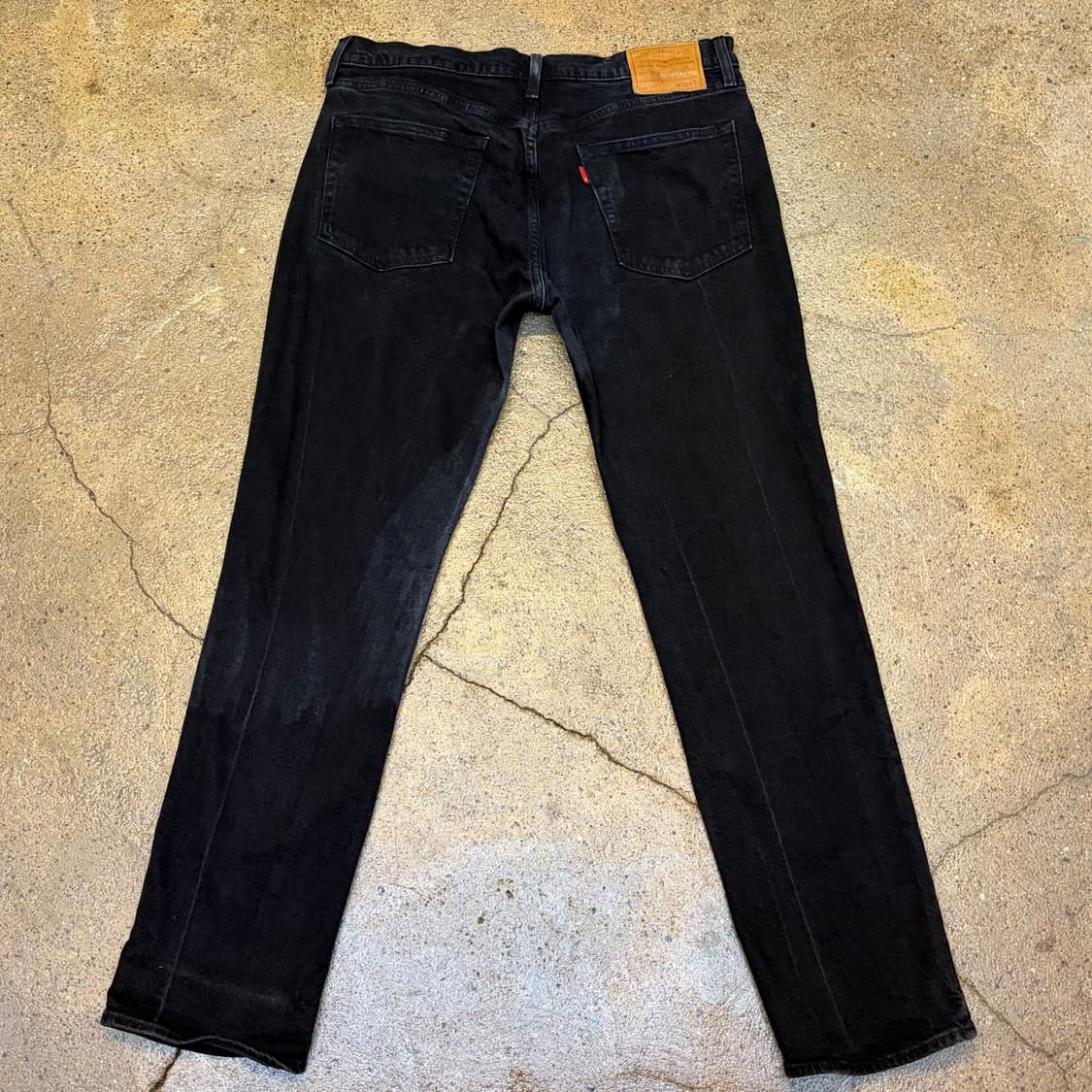 미국 빈티지 리바이스 511 스판 블랙진 흑청 청바지 상품이미지7