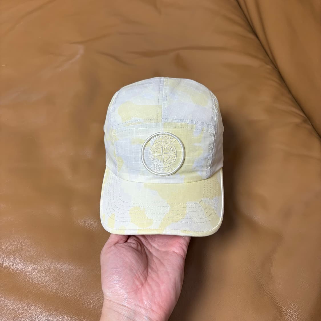 Supreme 슈프림x스톤 아일랜드 아이스 카모 캠프캡 모자 상품이미지2