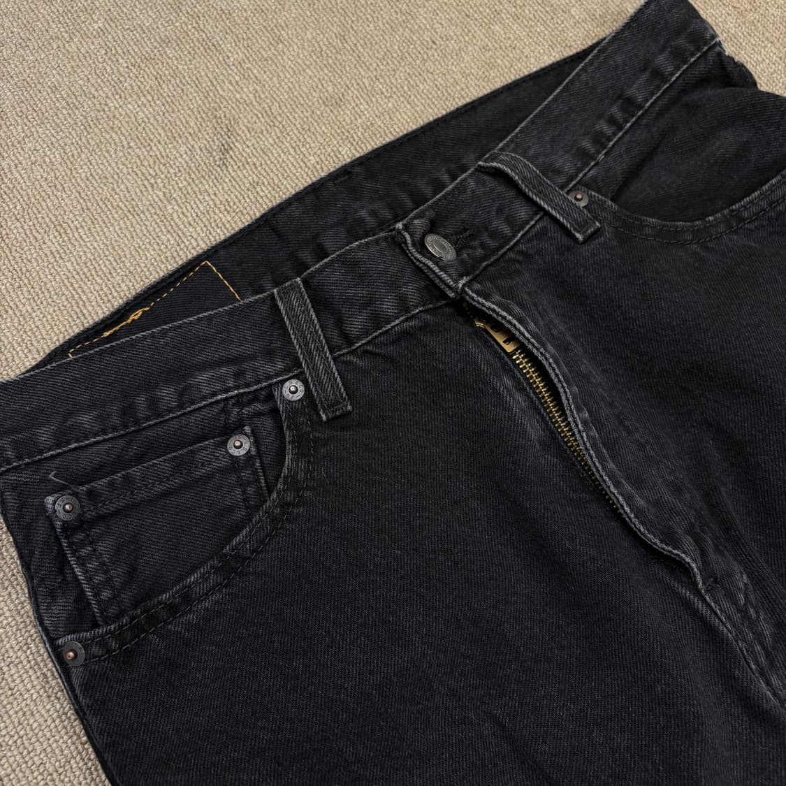 levis 리바이스 565 블랙진 데님  상품이미지2