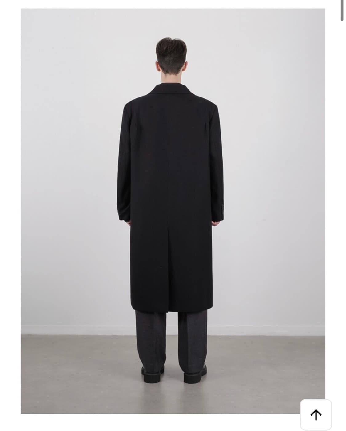 리우옴므 더블 오버 롱 코트 상품이미지5