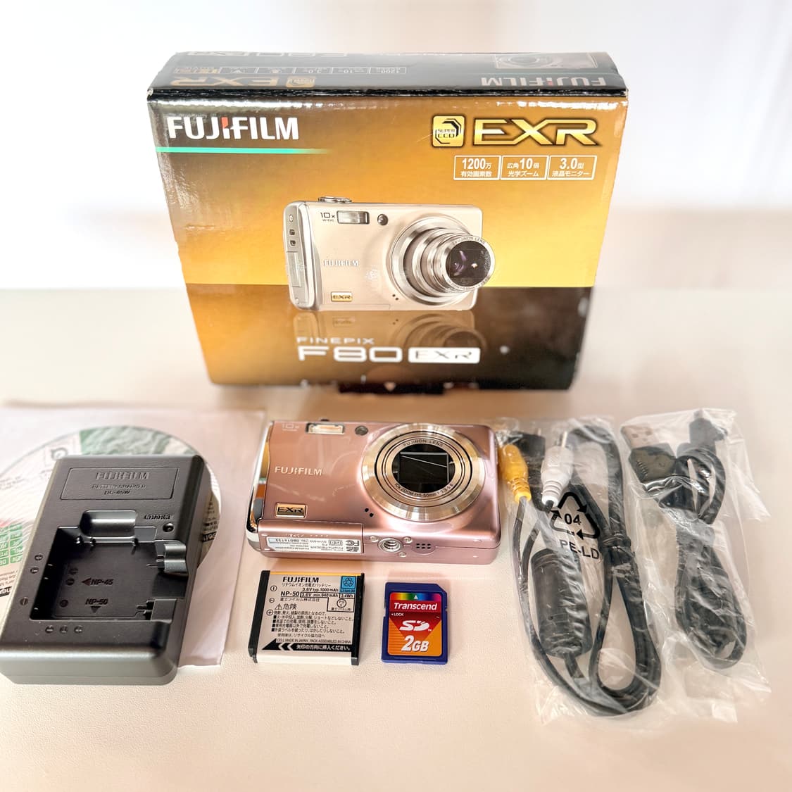 🌸아일릿 픽 민트급 풀박스•풀셋🌸후지필름 파인픽스 f80exr 디카 상품이미지2