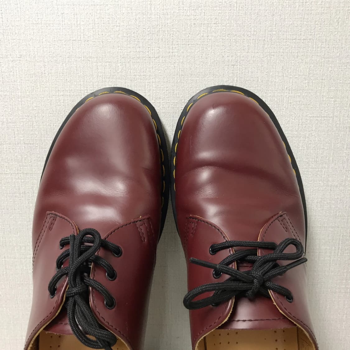 닥터마틴 체리색 3홀 워커 남성270 상품이미지5