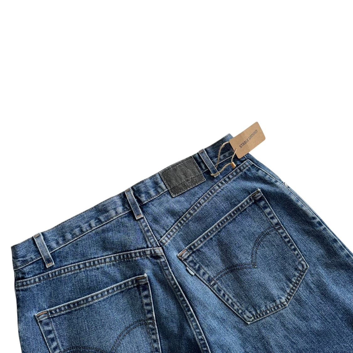[36] 90-00's 리바이스 실버탭 루즈핏 데님 쇼츠 반바지 상품이미지9