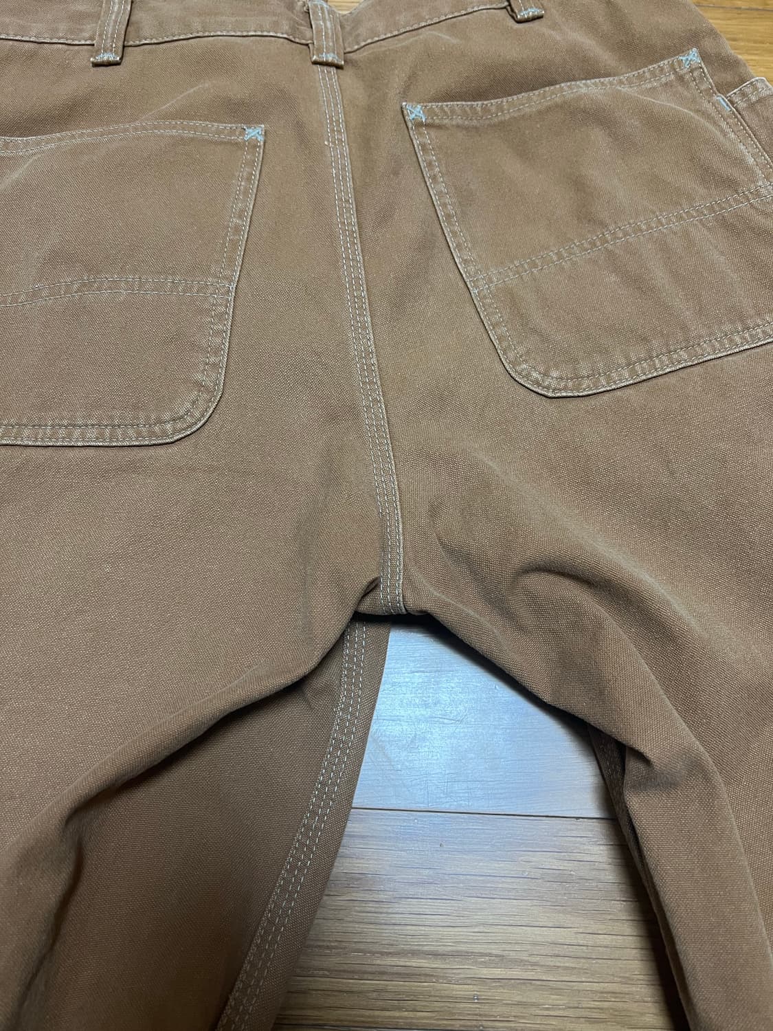 카키스 Khakis Selvedge Logger Pant Brown 상품이미지7