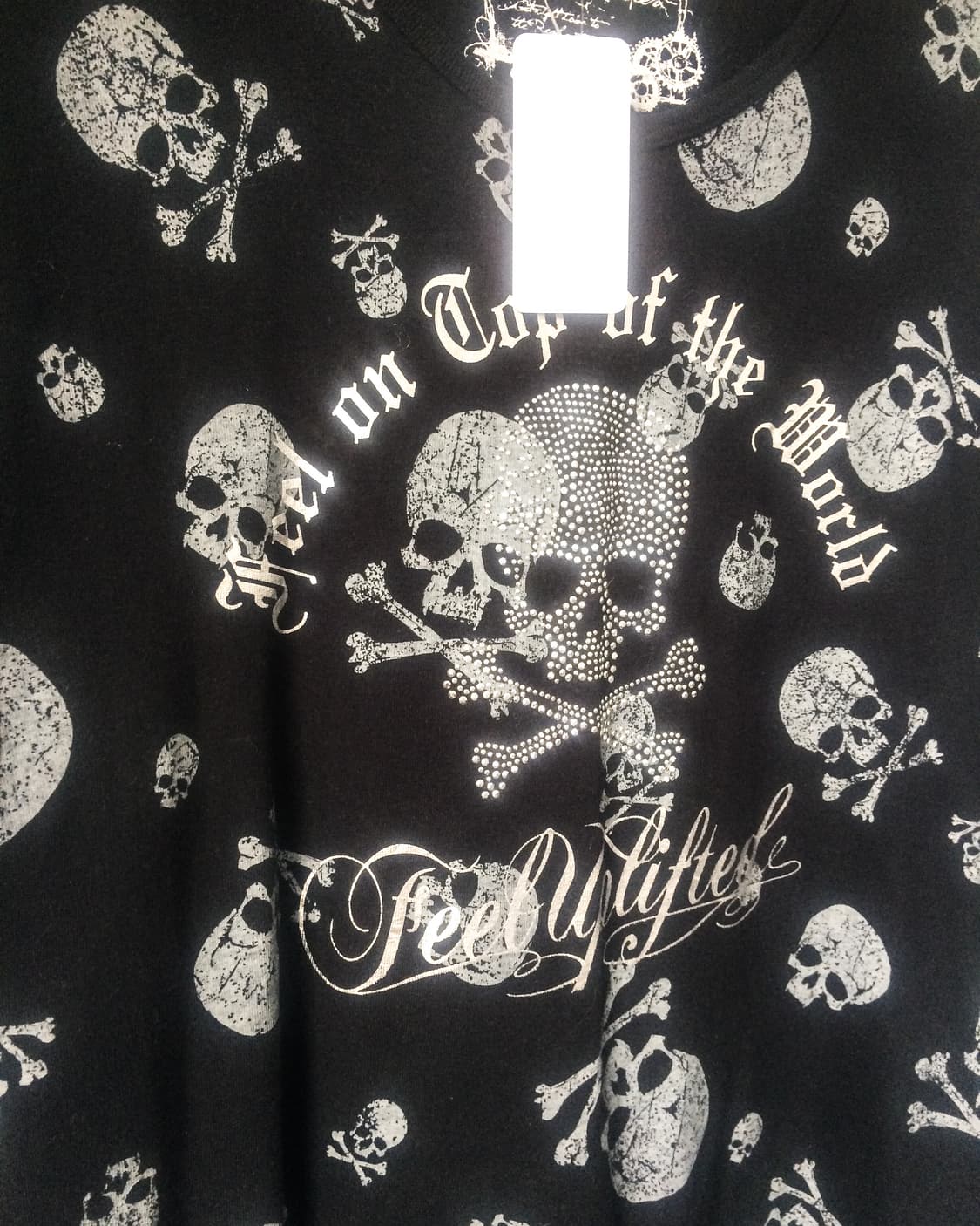Skull pattern t shirt 상품이미지6