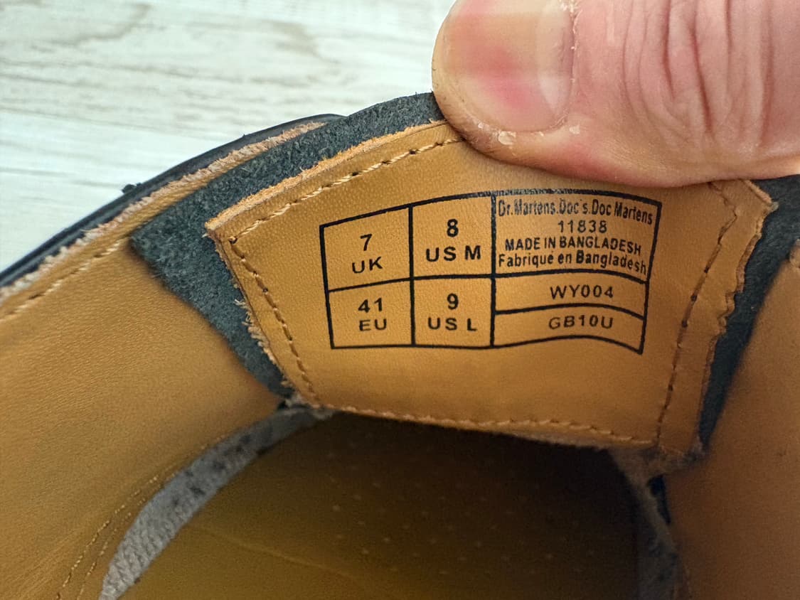 닥터마틴 1461 3홀 스무스 260 상품이미지7