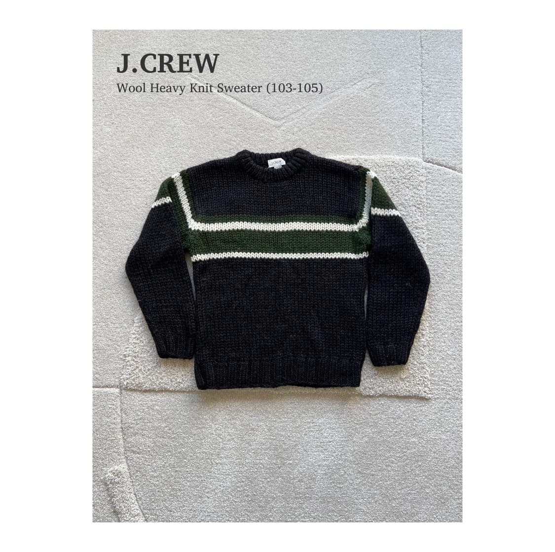 제이크루 울 헤비니트 스웨터 (103-105) 상품이미지1