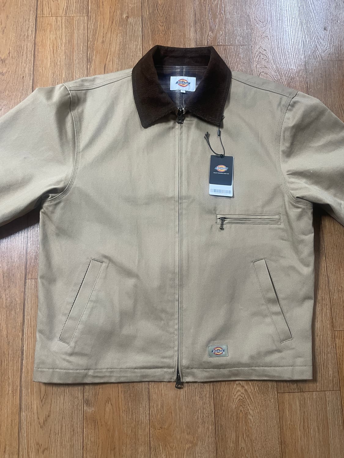 디키즈 트윌 워크 자켓 카키 L 새상품  상품이미지6