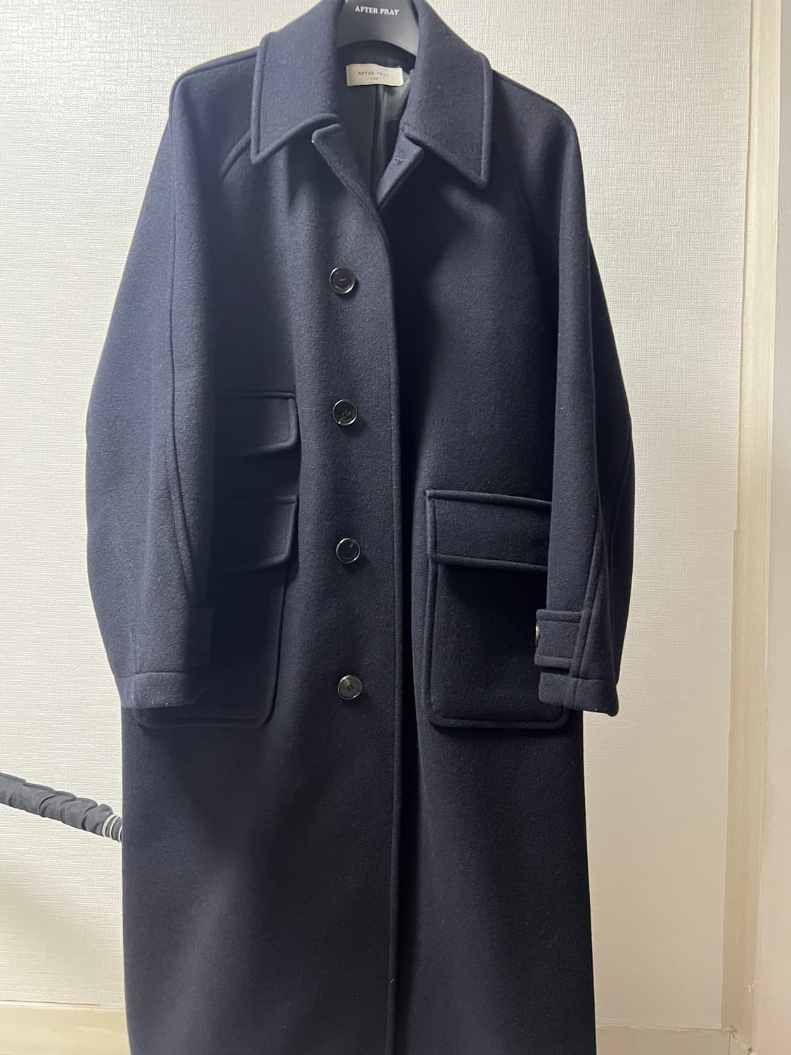 애프터프레이 투어리스트 발마칸 코트 L 네이비 상품이미지1