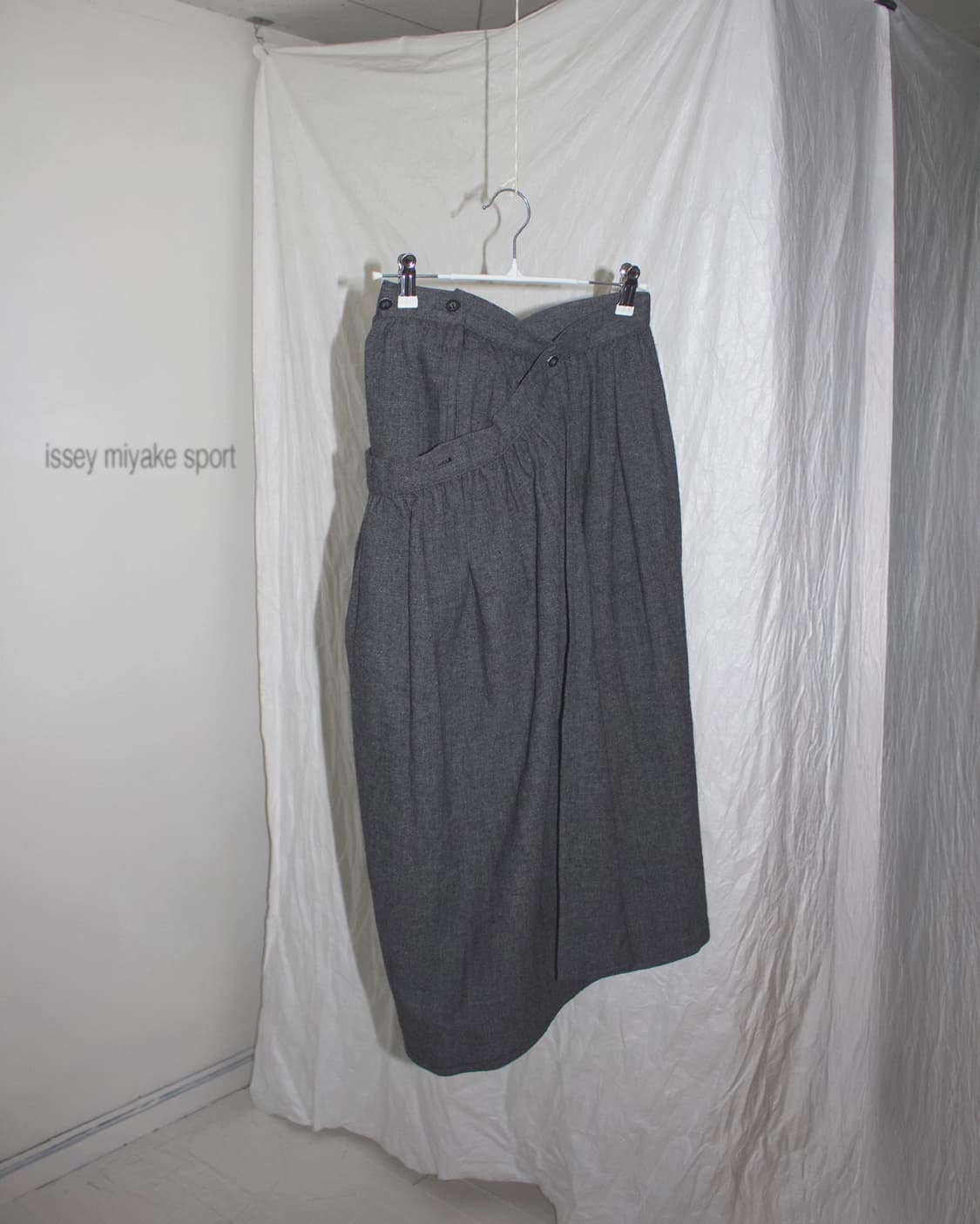 wool layerd prill skirt 상품이미지1