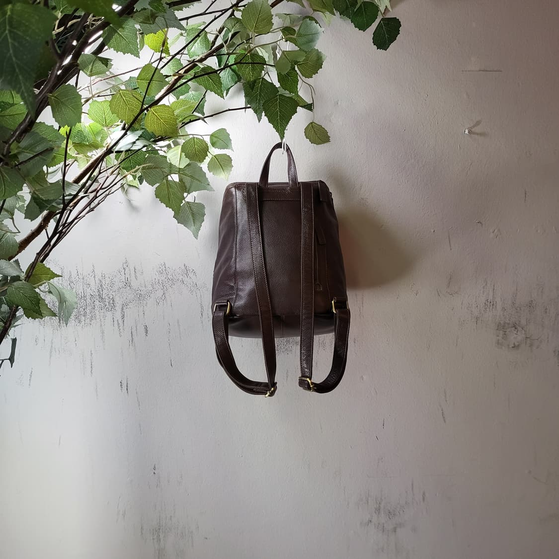 ADAD 올 레더 백팩 상품이미지6