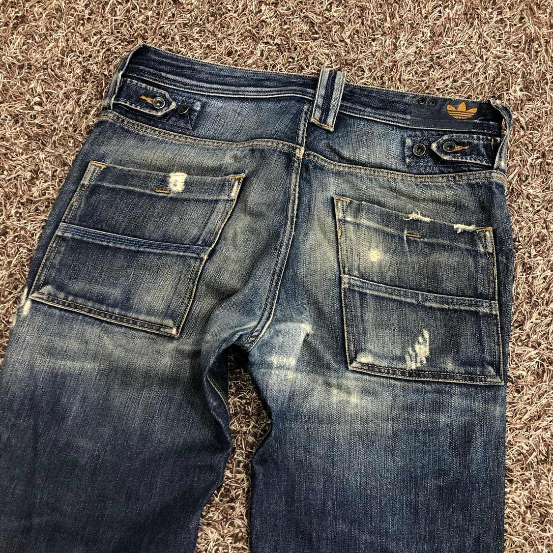 디젤 X 아디다스 워싱 디스 데님팬츠 상품이미지7