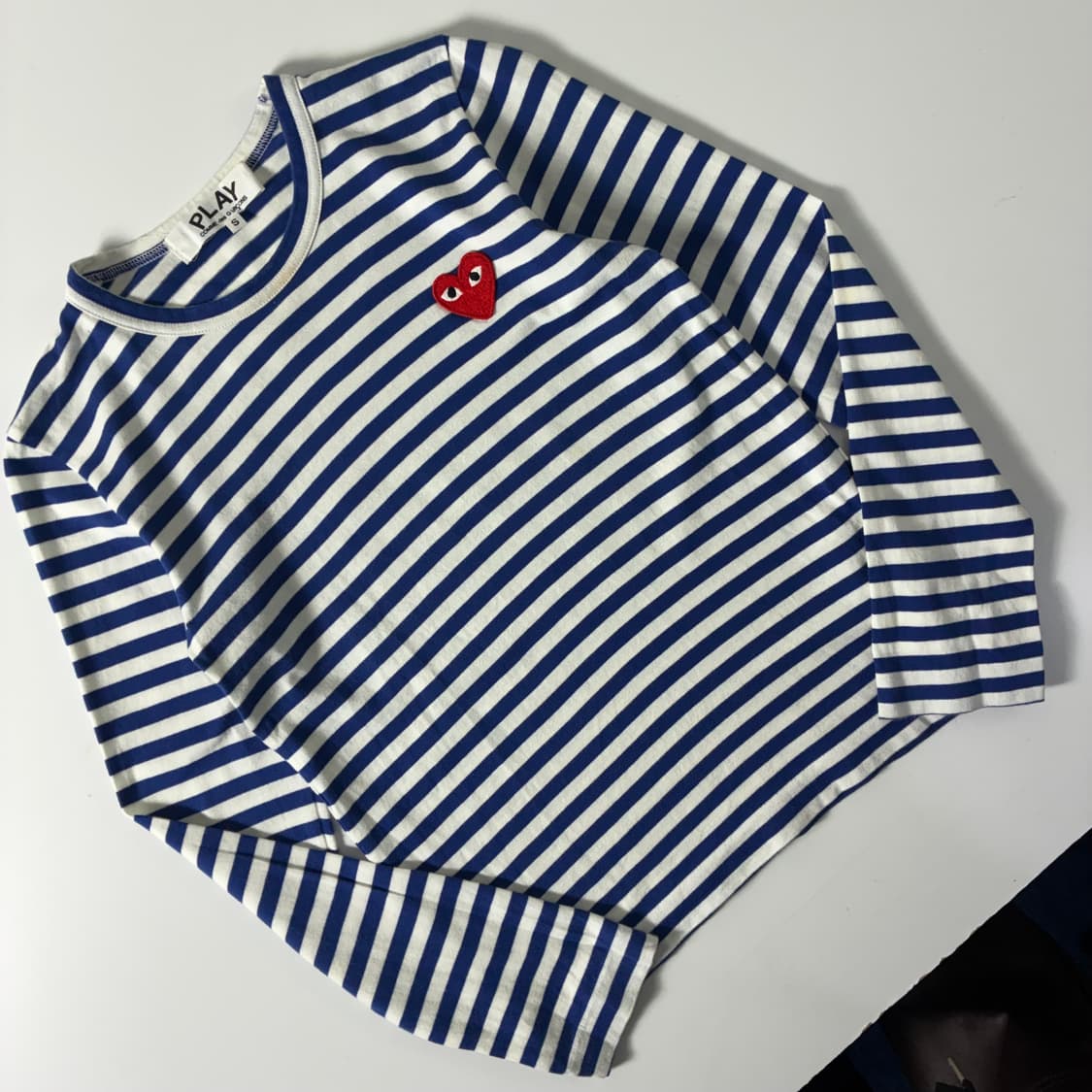 Comme des Garcons  꼼데가르송 하트와펜 스트라이프 롱슬리브 상품이미지2