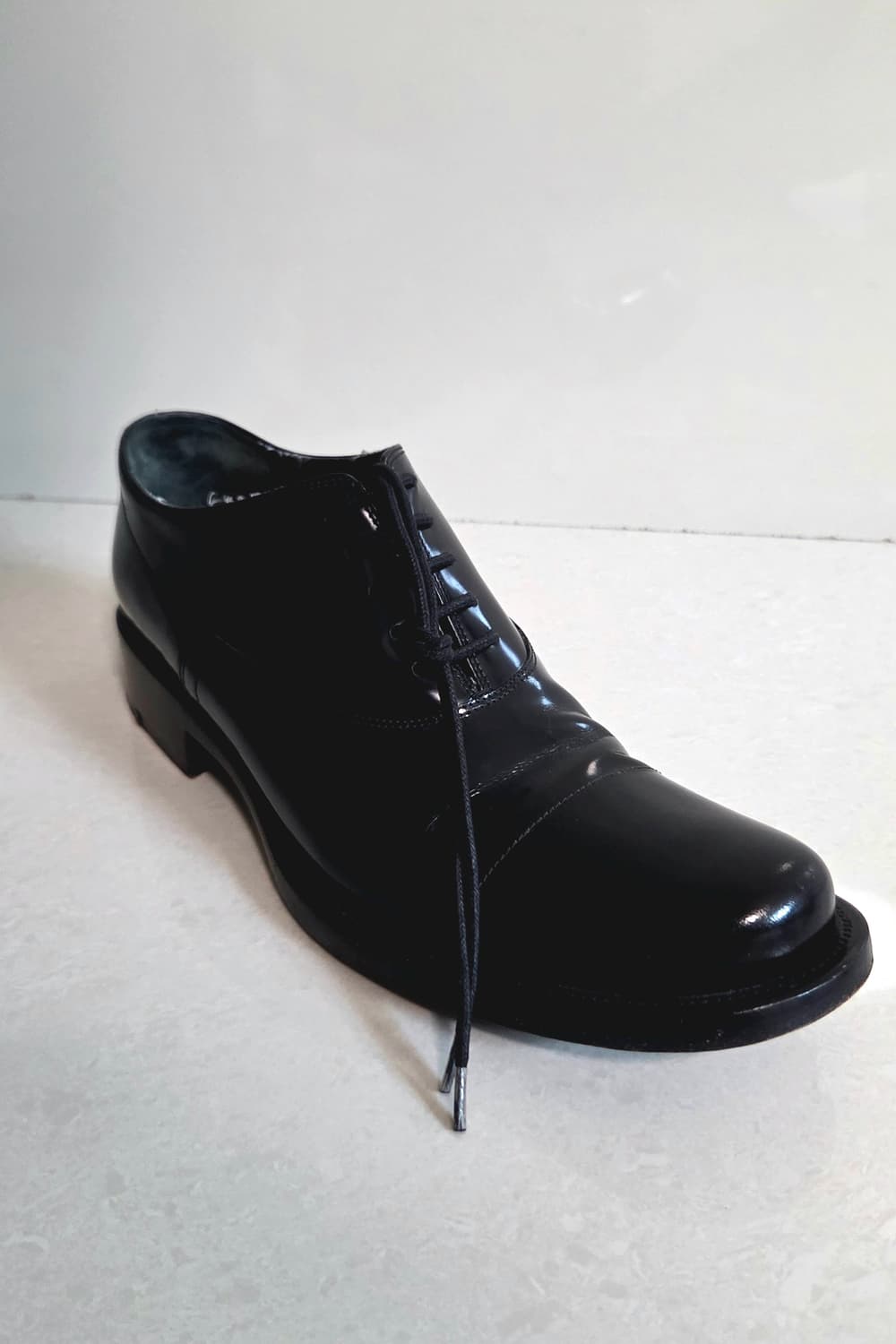 프라다 블랙 더비 슈즈 / PRADA VERO CUOIO 상품이미지4