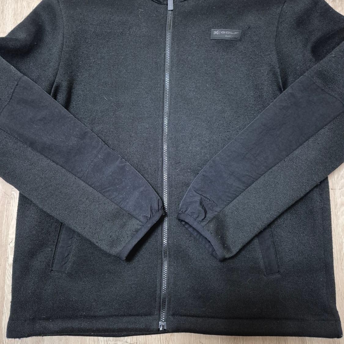 밀레 골프 방풍 플리스 후리스 집업자켓 XL(105) 상품이미지3