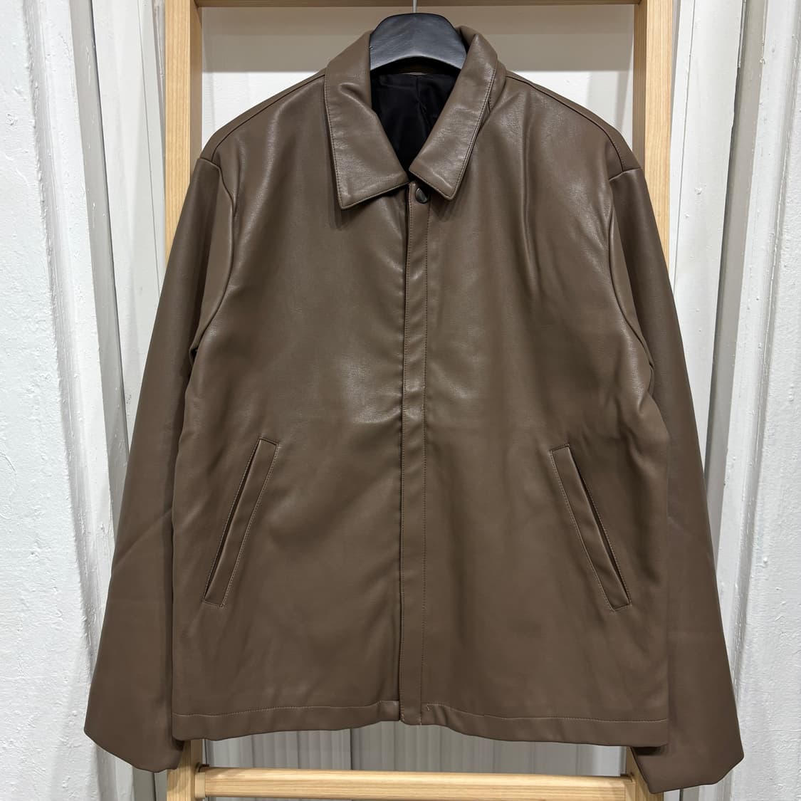 [새상품] 레더 가죽자켓 상품이미지1