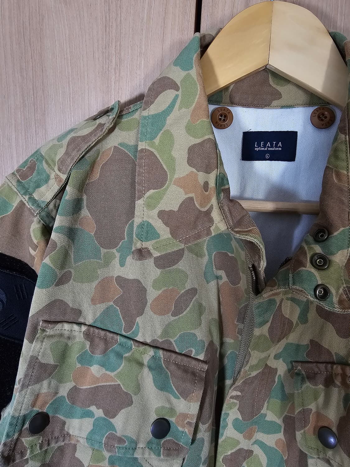 리타 leata m42 덕헌터 카모 점프수트 자켓/L 상품이미지4