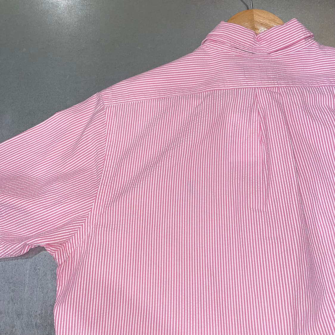 (L) POLO 폴로 랄프로렌 스트라이프 반팔 셔츠 상품이미지5