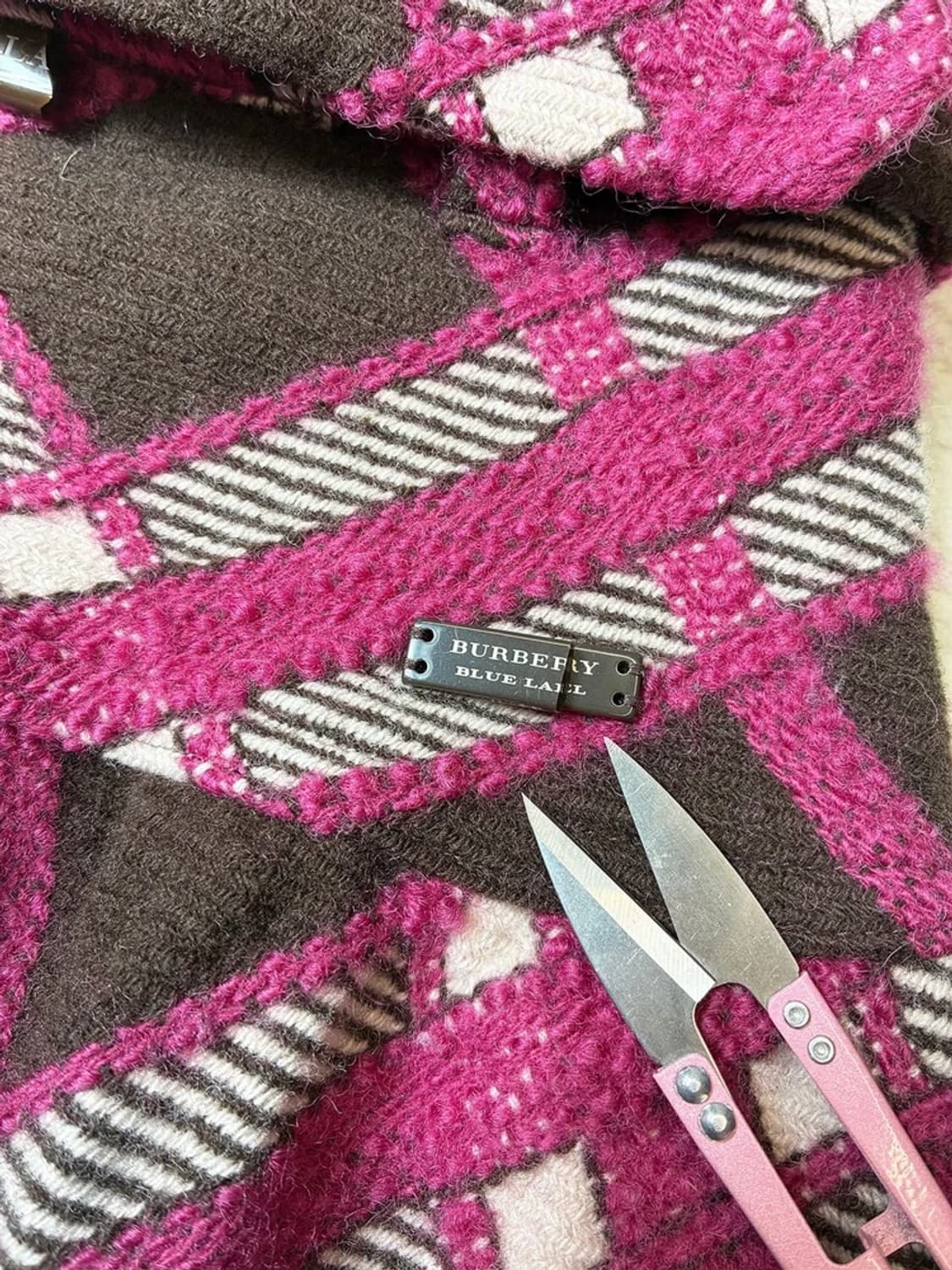 버버리 블루라벨 00's Y2K 펑크 미니 스커트 PN7734 상품이미지5