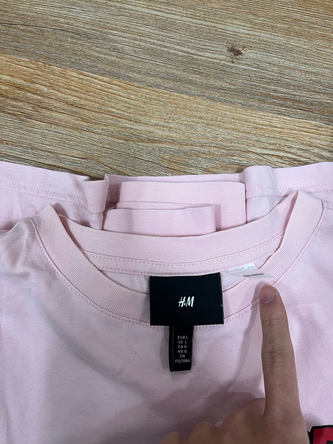 슈퍼배드 h&m 롱슬리브 긴팔 티셔츠 상품이미지3