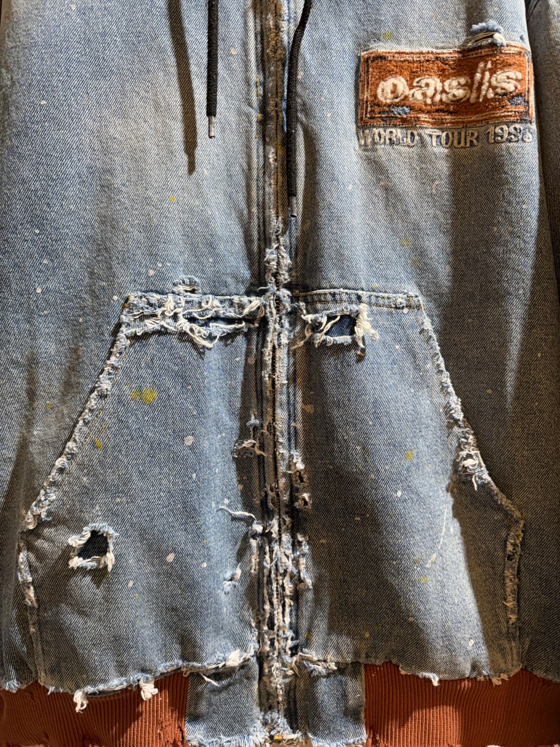 빈티지 데님 워크자켓 상품이미지7