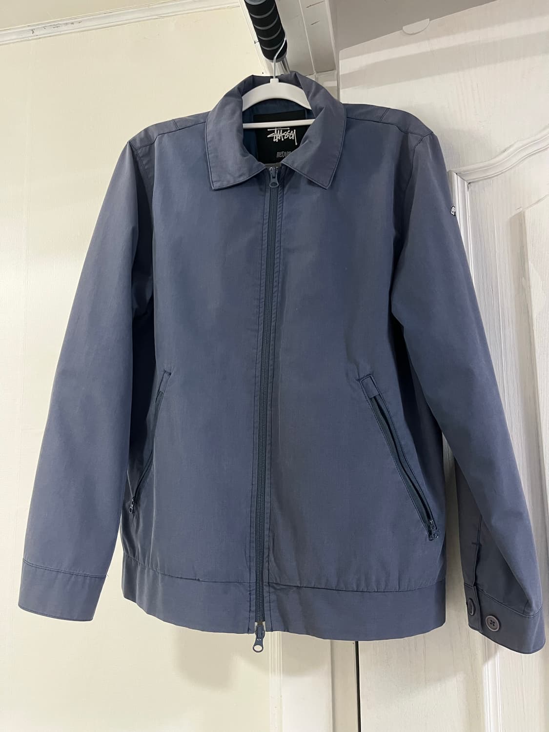 스투시 해링턴 자켓 블루 M 상품이미지3