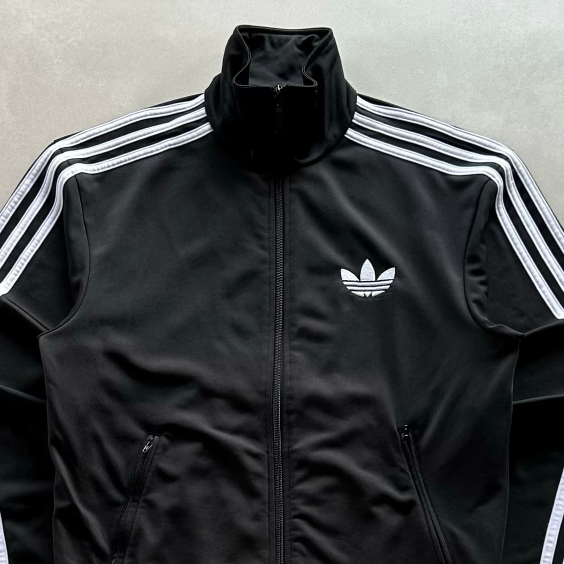[S-M]아디다스 구형 파이어버드 블랙 트랙탑 져지 상품이미지2