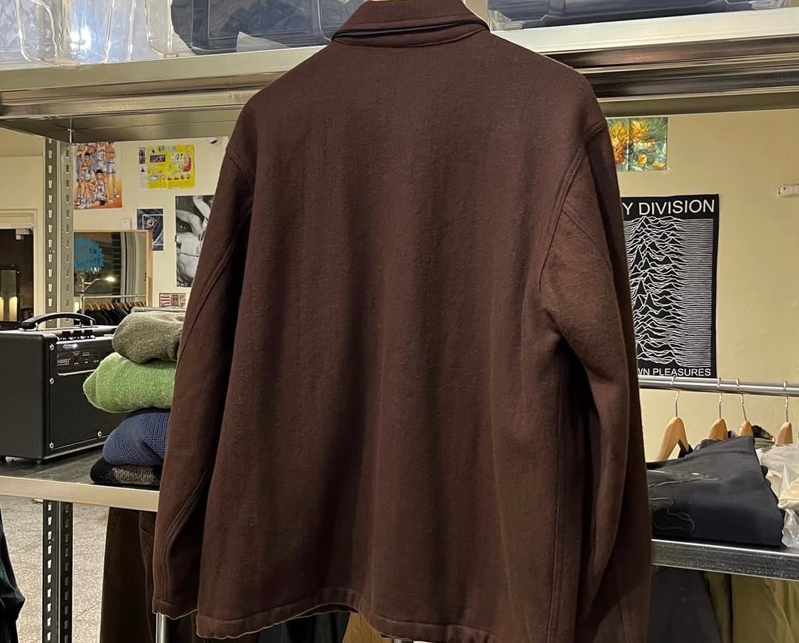 스투시 울 자켓 브라운 상품이미지4