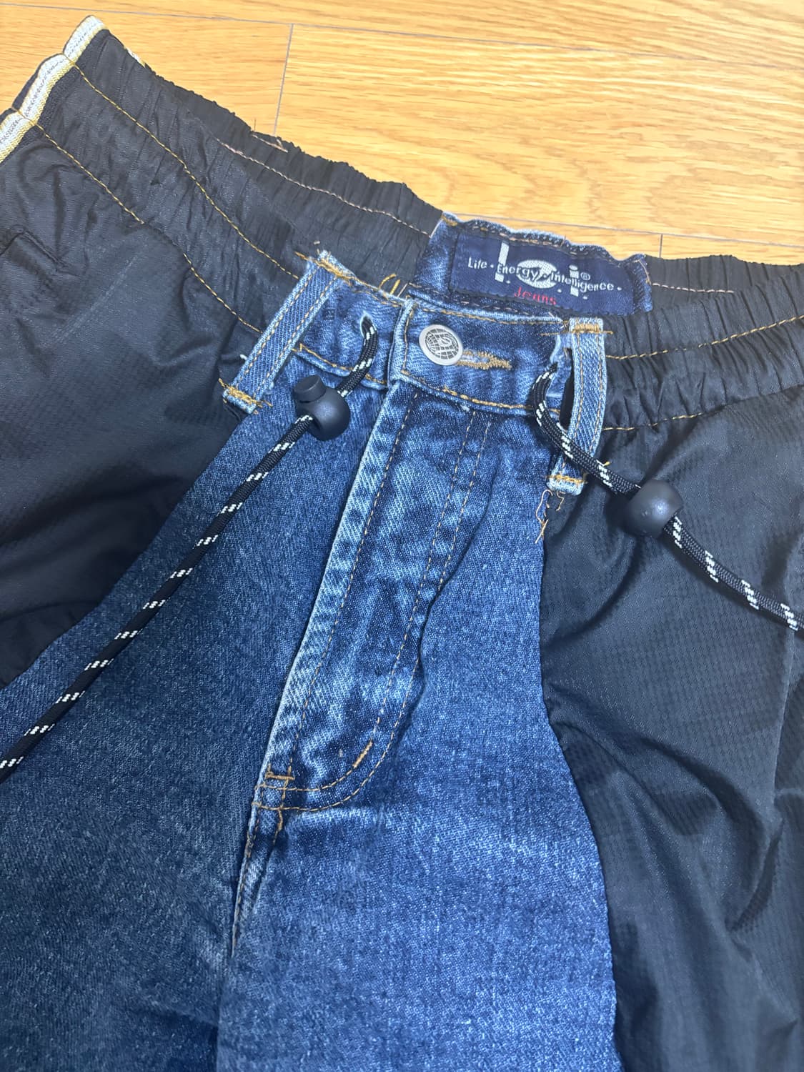 아디다스 리메이크 데님 믹스 나일론 상품이미지3