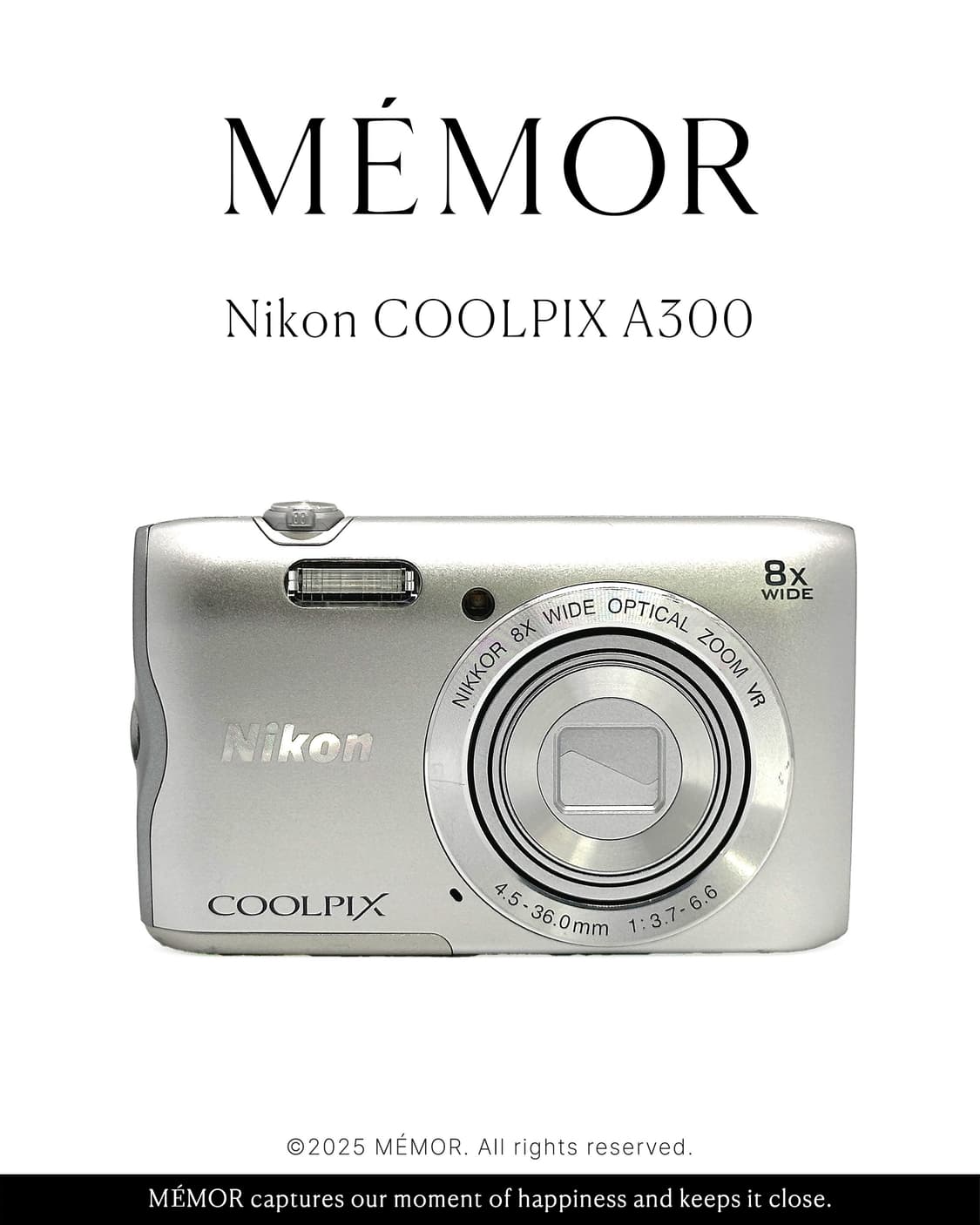 인기/소프트포커싱 기능 탑재✨Nikon COOLPIX A300 니콘 디카 상품이미지1