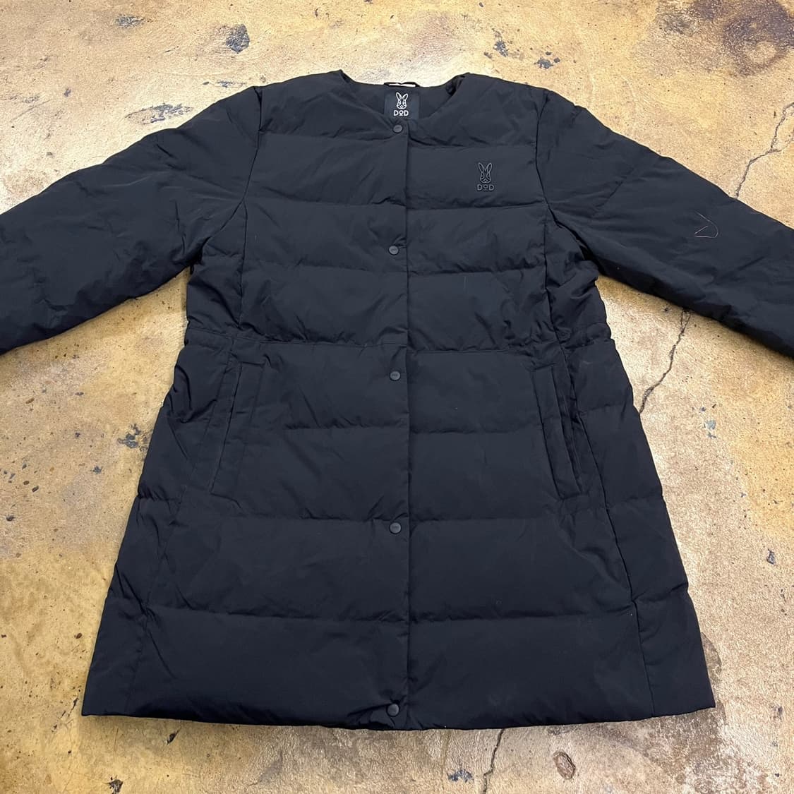 [정품/L] DOD 디오디 경량 패딩 자켓 블랙 b14 상품이미지3