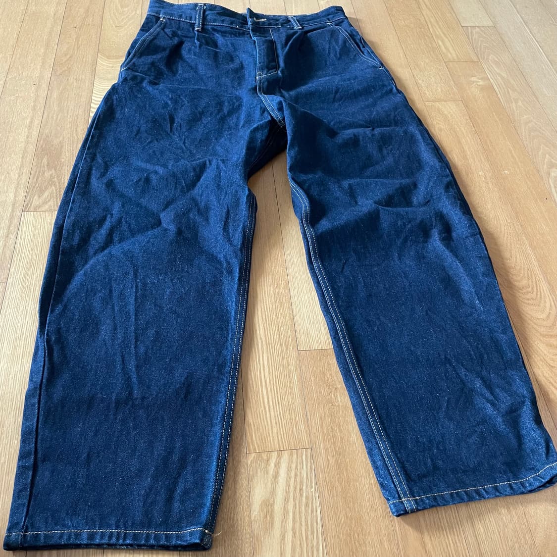 아트이프액츠 커브드진 데님팬츠 상품이미지1