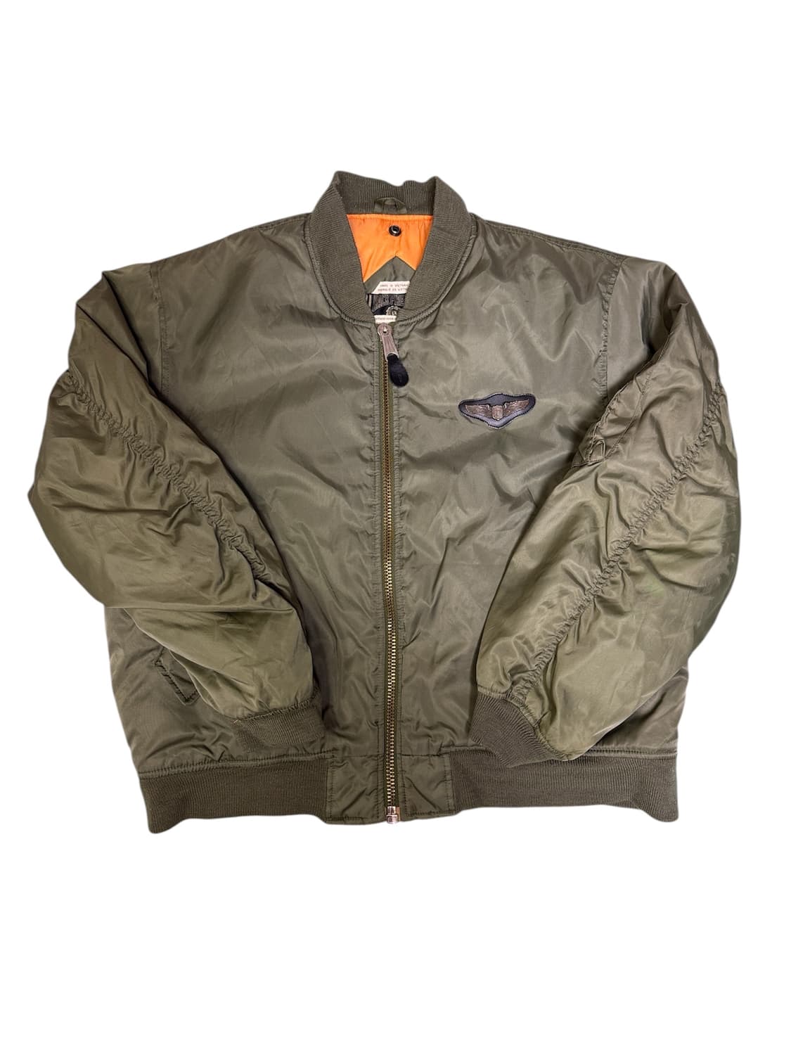 빈티지 백파이어BACK FIRE USA 에어포스 항공점퍼 자켓 M 상품이미지1