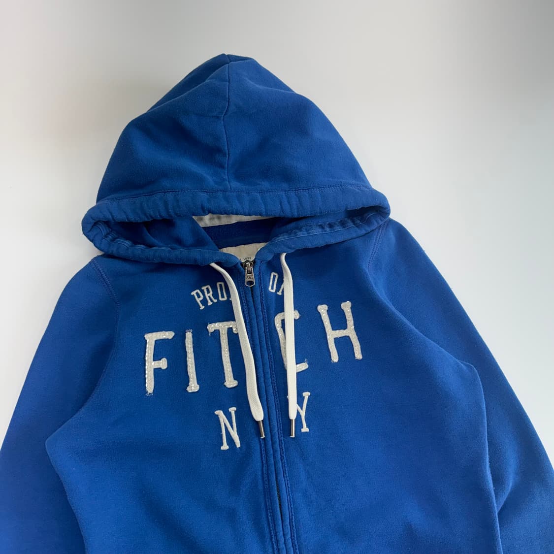 Abercrombie 아베크롬비 블루 후드집업 상품이미지4