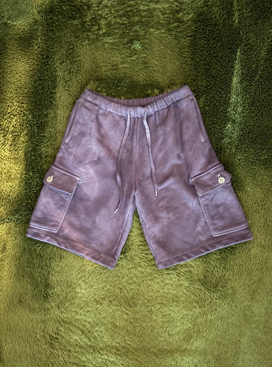 AFTER PRAY 애프터프레이 핸드 다잉 스웻 카고 쇼츠 반바지 상품이미지1