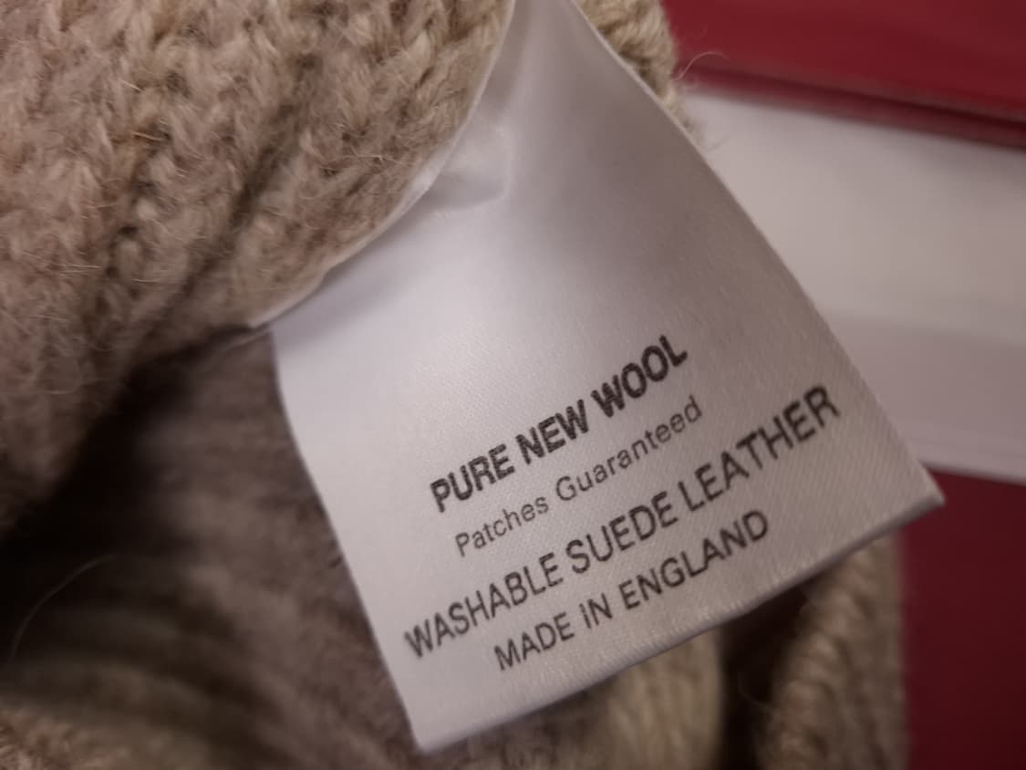 새제품급 90's 오리지날 영국제조 Niffi 울 피션맨 니트 상품이미지6