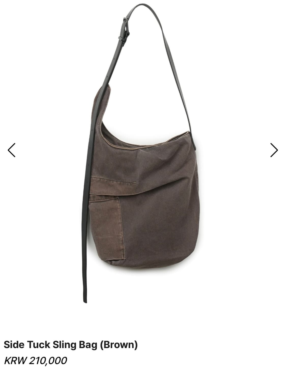 SYMM Side Tuck Sling Bag 상품이미지2