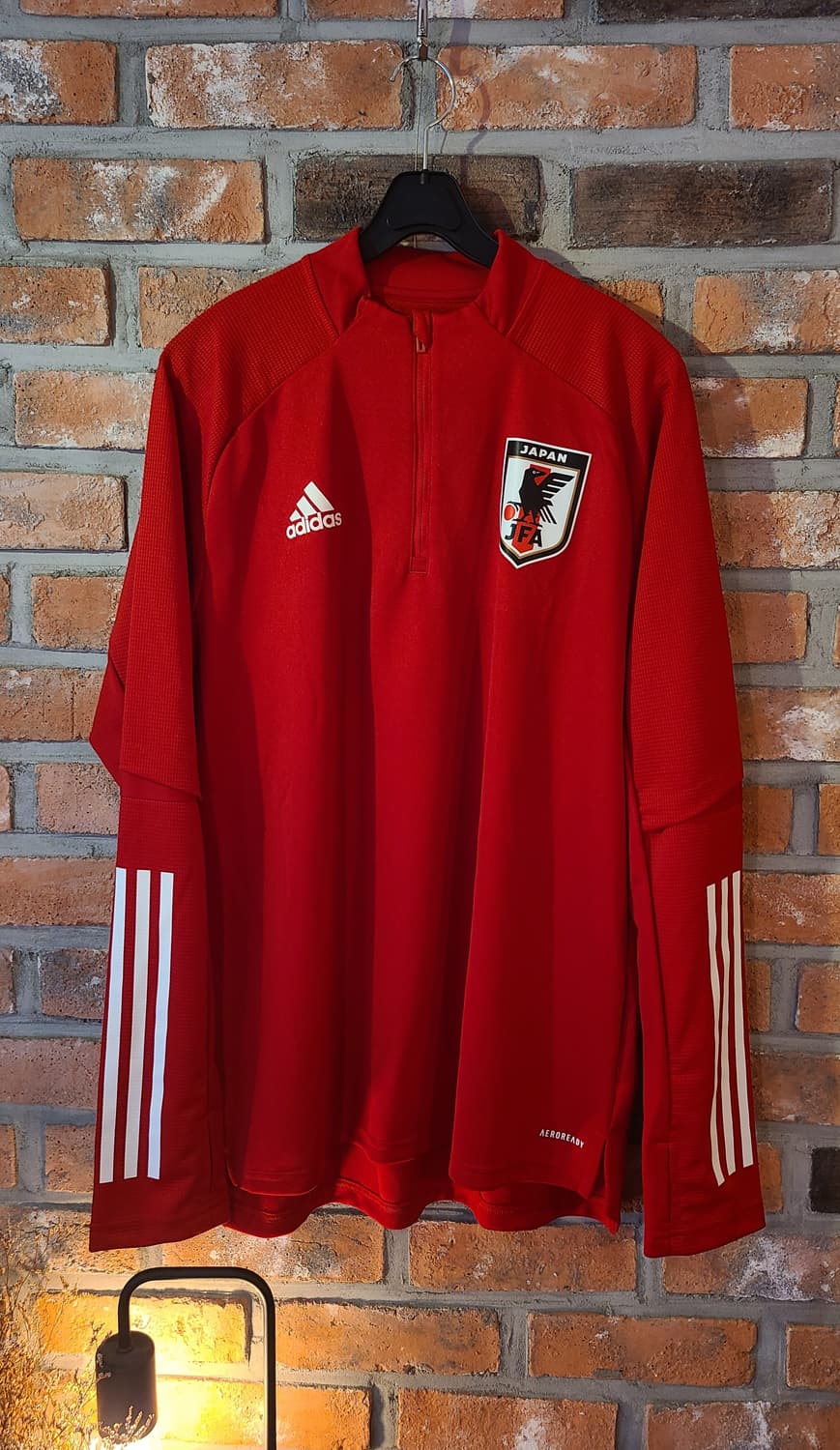 일본 축구 국대 트레이닝복 하프집업 s급 상품이미지1