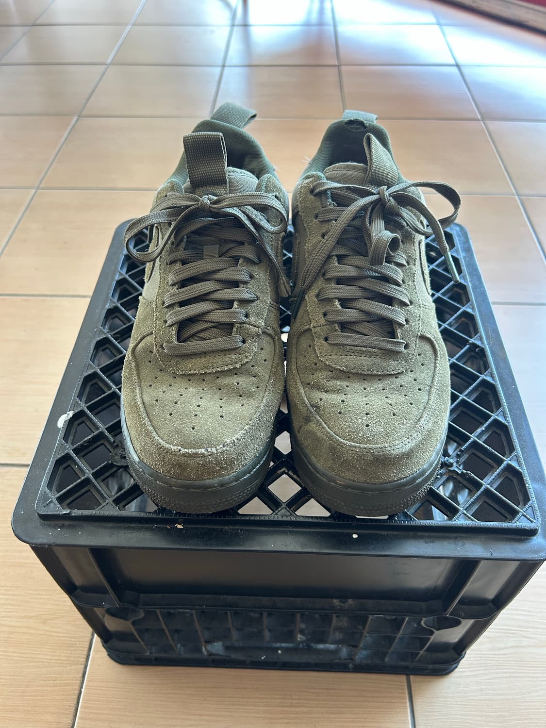 Nike AF1 LOW olive green 270size 상품이미지4