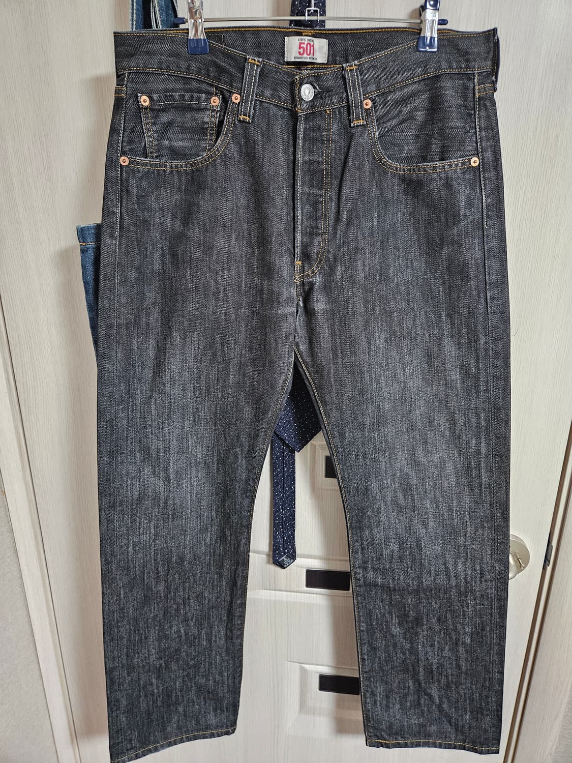 올드 리바이스 501 33x30 흑청 levis  상품이미지2