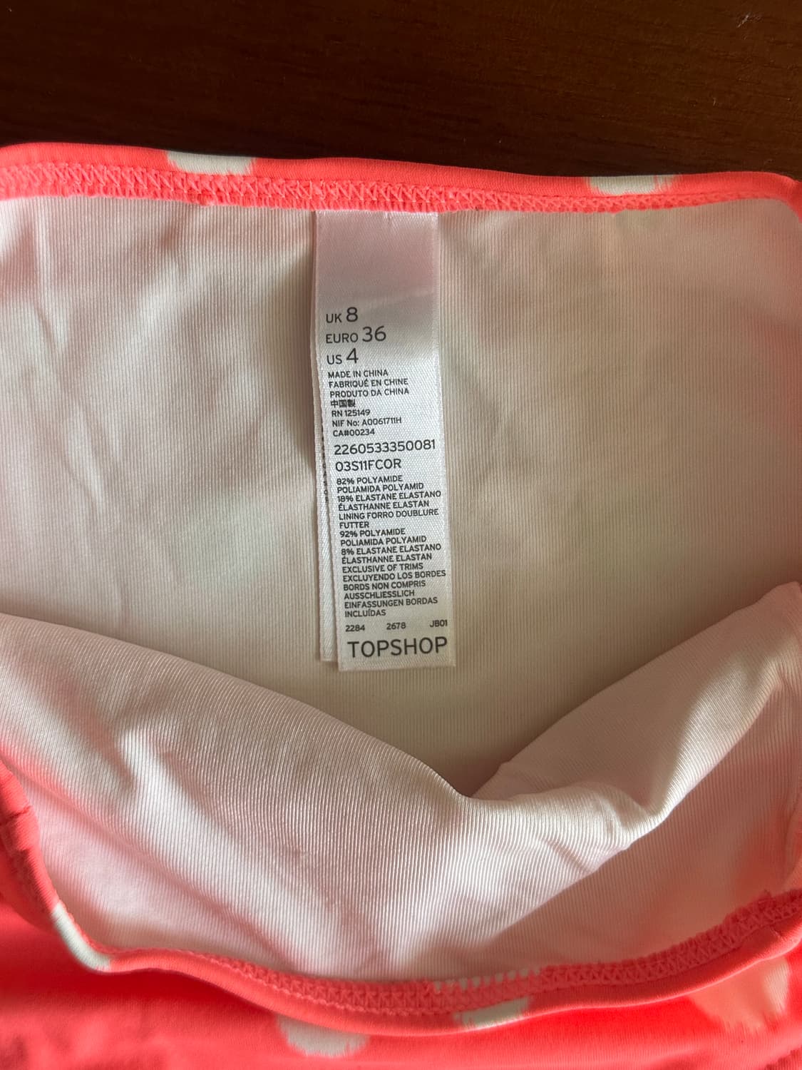 TOPSHOP 비키니 UK8 상품이미지3