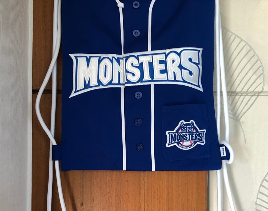 최강야구/최강몬스터즈굿즈 유니폼가방/짐색(원정) 상품이미지3